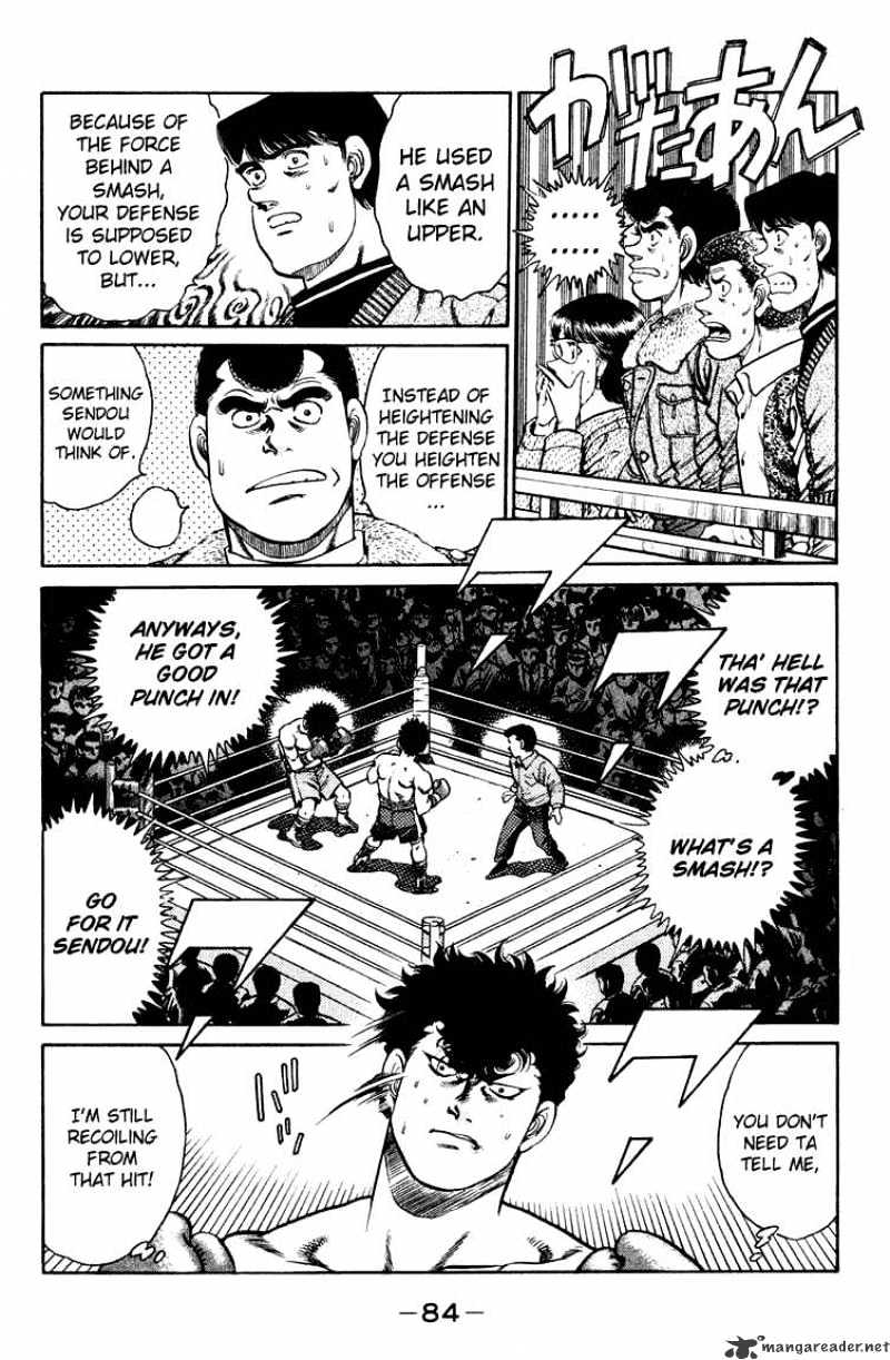 Hajime no Ippo: Fighting Spirit, Chapter 101 image 02